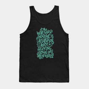 Christmas cheer - Mint Tank Top